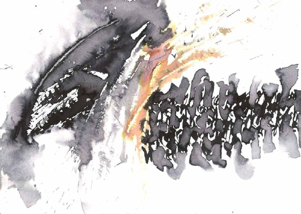 Abstract Calligraphy